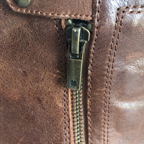 Lucky Brand 🍀 Brown Leather Booties - Picture 8 of 12